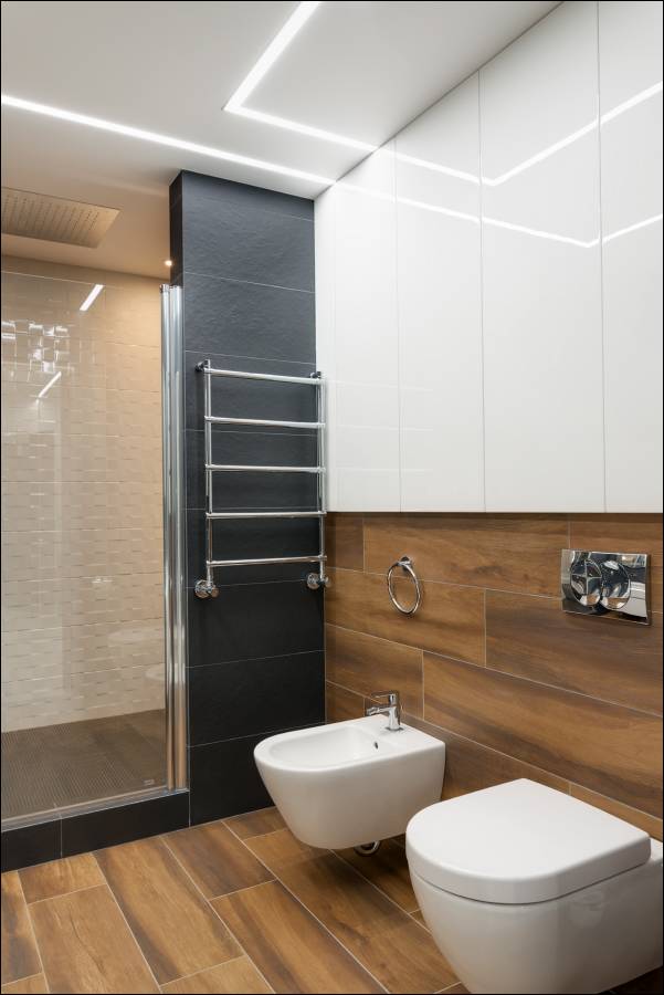 дизайн ванной комнаты в современном стиле. дизайнер Андрей Глебов. дизайн студия Artlevel interior design